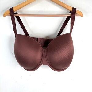 ThirdLove 24/7 Classic TShirt Bra 38G Brown Underwire Molded Cup Comfort Neutral